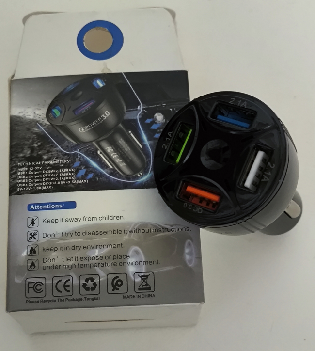 شارژر فندکی سریع ماشین Fast Car Charger
